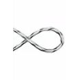thumbnail image 3 of Double Braid Polyester Arborist Bull Rope 3/4 inch by 150 feet, White Blue, 3 of 4
