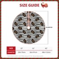 thumbnail image 2 of Sikiie Haloween Pumpkins Nativity Christmas Tree Skirt, Jesus Christian Winter Holiday Tree Mat Decoration(30-48IN)30", 2 of 6
