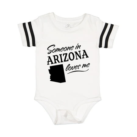 

Inktastic Someone in Arizona Loves Me Gift Baby Boy or Baby Girl Bodysuit
