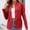 Red, variant on Yuwull Women'S Trendy Casual Tops Jackets Cardigans With Pockets Open Front Blazer Black White Blazer For Women