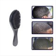 thumbnail image 3 of 1 Uds. Peine de Barba y Curvo Negro, Cepillo de Cerdas, Cepillo de Cerdas de Madera de , Peine de Estilo para Hombre para el Cuidado del Cabello, 3 of 8