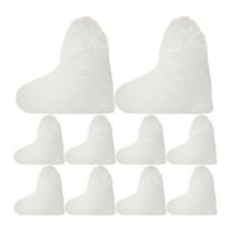 10 Pcs Rain Covers for Sneakers Reusable Shoes Protector Transparent