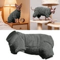 thumbnail image 2 of Hearth & Gear Sphynx Hairless Cat Sweater Cozy Warm For Hairless Cats & Small Dogs Soft Four Legged Jacket With Ribbed (XS XXL Multiple Colors) Pet Clothes for Large Dogs Pet Clothes for Medium Dogs, 2 of 6