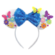 thumbnail image 1 of Diademas con orejas de Mickey Mouse de Disney para niña, diadema de oso rojo, accesorios para niña adulta, tocados para el pelo para fiesta de Carnaval Gao Jinjia LED, 1 of 2