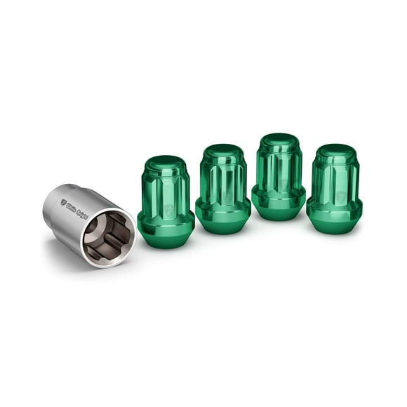 White Knight 40400SgNT green Wheel Lock, 4 Pack