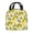 Lemon, variant on Red Apple Blossom Lunch Bag Thick Aluminum Foil Tote Cooler for Women Office Picnic Gift