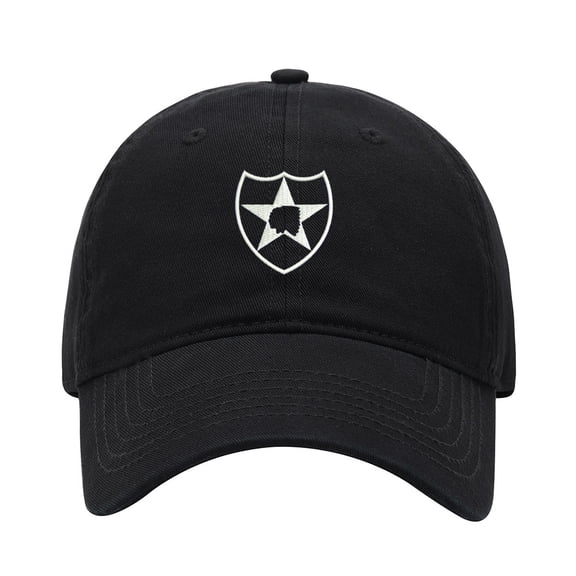 Baseball Cap Embroidered Hat for 2nd Infantry Division Men's Adjustable Cotton Unisex Embroidery Baseball Caps
