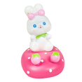 thumbnail image 1 of Support de Cellulaire Anti-Humidité Design Cartoon Support Stable Résine Synthétique Exquise Strawberry Bunny Support de Cellulaire Mob, 1 of 1