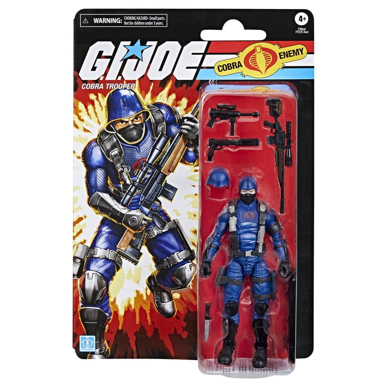 Hasbro G.I. JOE COBRA TROOP BUILDER 6パック G.I. Joe, Cobra Trooper, 6