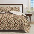 thumbnail image 6 of Floral Quilt Set - Lightweight, Soft, All-Season - 2-Piece Reversible Floral Bedding Set (Twin / Twin XL, Heritage Floral), 6 of 6