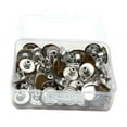 thumbnail image 4 of OULII Iron Button Replacement 40Pcs for Jackets and Trousers Practical Use, 4 of 8