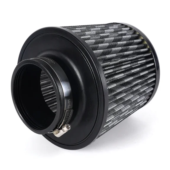3" High Flow Inlet Cold Air Intake Cone Replacement 76mm Dry Air Filter