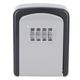 thumbnail image 3 of Caja de llaves de seguridad, caja de cerradura de seguridad con contraseña de combinación de 4 dígitos Caja de llaves de montaje en pared meticulosamente diseñada, 3 of 8