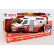 NY206007 FDNY Ambulance w/lights & sound by Daron Toys