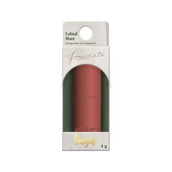 Labial Yuya Republic Cosmetics Posdata en barra de 4 g