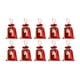 thumbnail image 1 of 10 bolsas de dulces de boda, bolsas de satén, bolsa de novia roja, bolsa portátil con cordón, bolsas de regalo con cordón para vacaciones, Baby Shower M, 1 of 8