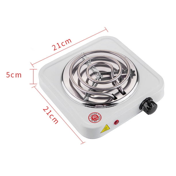 Ehskzjh Sic Plaque De Cuisson Électrique Portable À Un Feu, En Fonte, Température Réglable, Pour