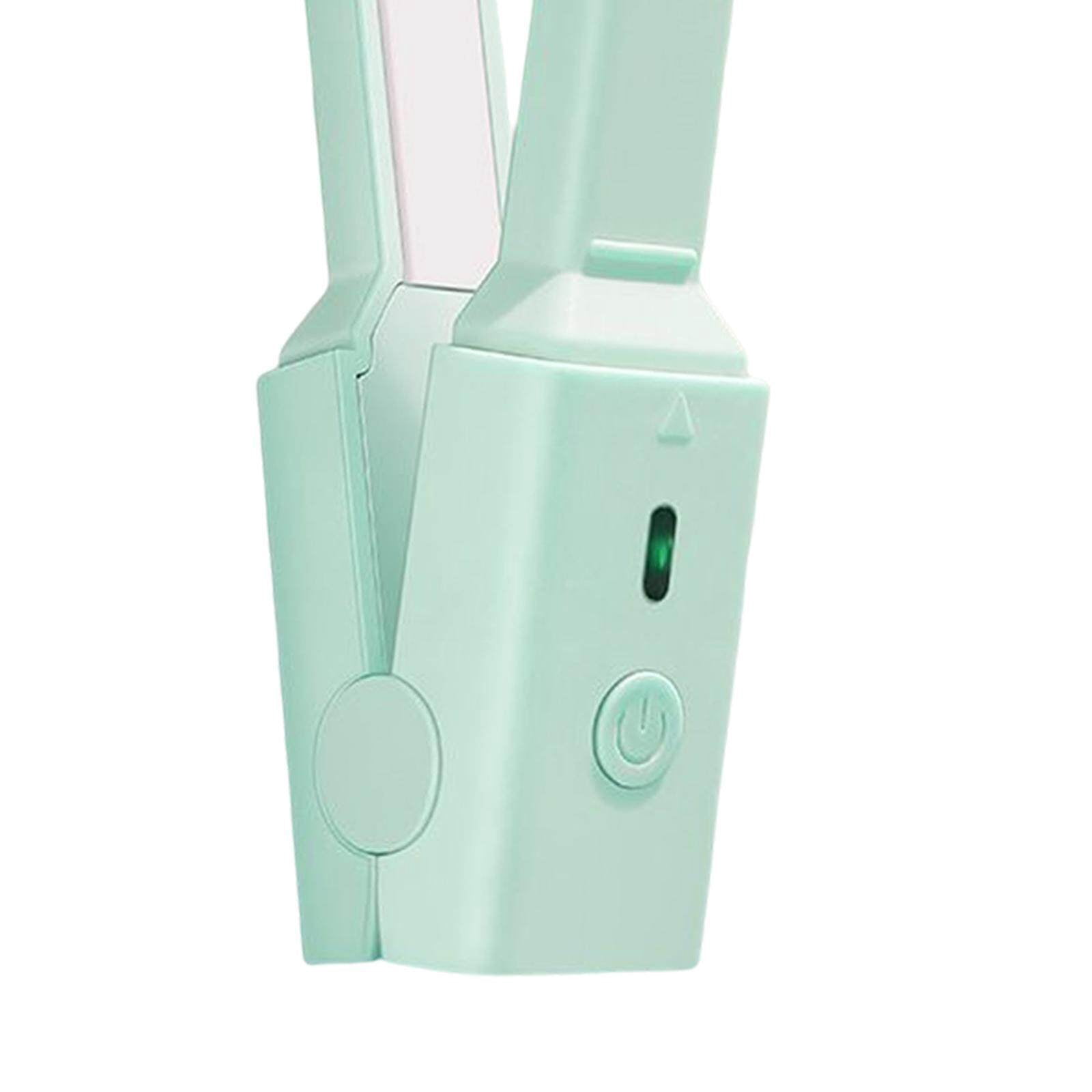 fastboy Hair Straightener and Curler Ceramic 2 in 1 for Short Hair Wavy Hair Green