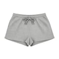 thumbnail image 4 of SEMPAI Women Low Rise Sweat Shorts Casual Y2k Drawstring Low Waisted Athletic Shorts Summer Cute Lounge Running Shorts, 4 of 5