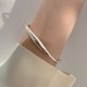 thumbnail image 5 of Pulsera Cuadrada Pulida Y Apilable Para Mujer L'Amie Argent Pulsera De Plata Irregular LingWen 1327533221597, 5 of 5