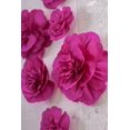 thumbnail image 3 of Letjolt Roseo Flor De Papel 6 Piezas Decoraciones De Fiesta De Color Rosa Intenso Para Fondo De Cumpleaños Fiesta De Boda Fiesta De Bebé Despedida De Soltera Pared De Guardería, 3 of 4