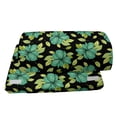 thumbnail image 4 of Floral Foot Rest, Continuous Blossom Flowers in Nature Tones Pastel Meadow Plants Pattern, Non-Slip Backing Ergonomic Memory Foam Leg Support for Office, Charcoal Grey and Green, by Ambesonne, 4 of 5