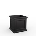 thumbnail image 3 of Mayne Fairfield 24" x 24" x 24" Square Black Self Watering Plastic Planter, 3 of 13
