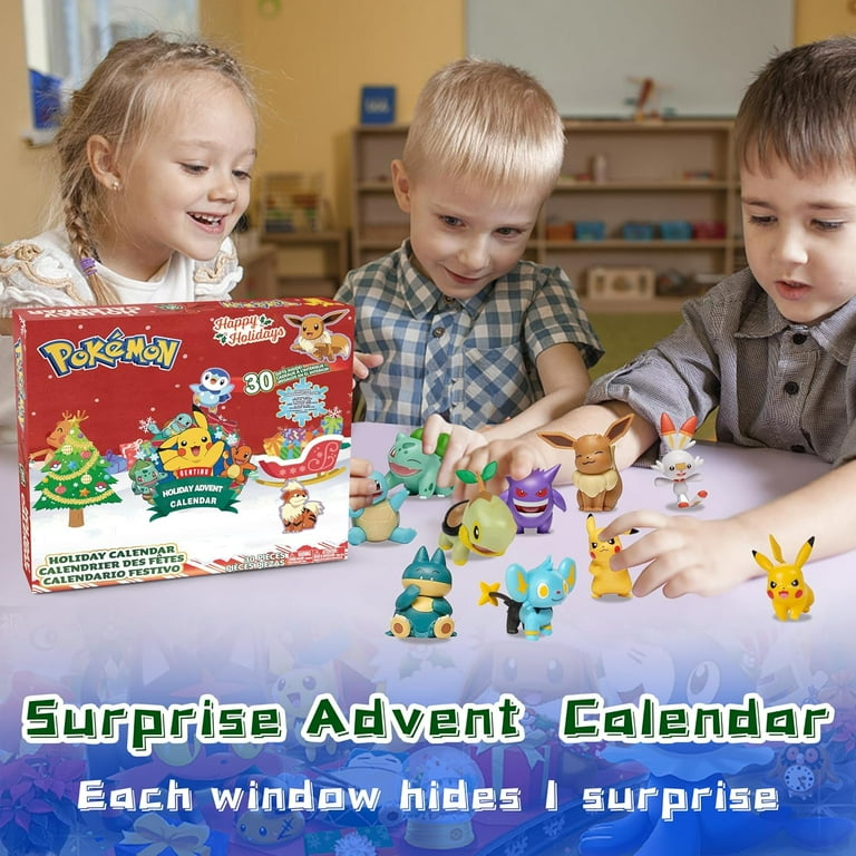 2025 30 Days Different Small Monster Figure Advent Calendar