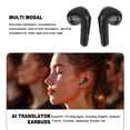 thumbnail image 4 of Auriculares De Traductor De IA, 5.4 Auriculares De Traducción En Tiempo Real, 133 Idiomas Con Estuche De Carga De Aplicaciones Para Negocios De Viajes, 4 of 7