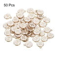 thumbnail image 3 of Dije de Alfabeto R Letra Doble Cara Esmalte Inicial Colgante Blanco Paquete de 50 Unique Bargains, 3 of 5