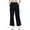 Black, variant on Tnhcen Women's Wide Leg Drawstring Cargo Pants - Casual Elastic Waist Trousers with Multi-Pockets Stretchy Fit S-XL