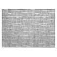 thumbnail image 2 of Addison Rugs Chantille Indoor/Outdoor Transitional Lines Gray Washable Rectangle Rug, 1'8" x 2'6", 2 of 6