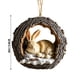 thumbnail image 5 of Adornos navideños Animales Adornos navideños Árbol de Navidad Animales Estampados Adornos acrílicos Decoraciones de animales del bosque Decoraciones navideñas Regalos de recuerdo Colgante Colgante, 5 of 6