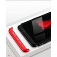 thumbnail image 5 of Pour Samsung A8 2018 Étui Protectrice 360 Degrés Ultra Fine Rigide Rouge Noir Rouge, 5 of 5