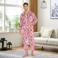 thumbnail image 3 of joogoo Gingerbread Candy Cane Unisex Adults Onesies Pajamas Jumpsuits L, 3 of 7
