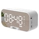 thumbnail image 1 of Altavoz inalámbrico Bluetooth Reloj espejo Mini reloj despertador MFZFUKR BST2000490-1, 1 of 5