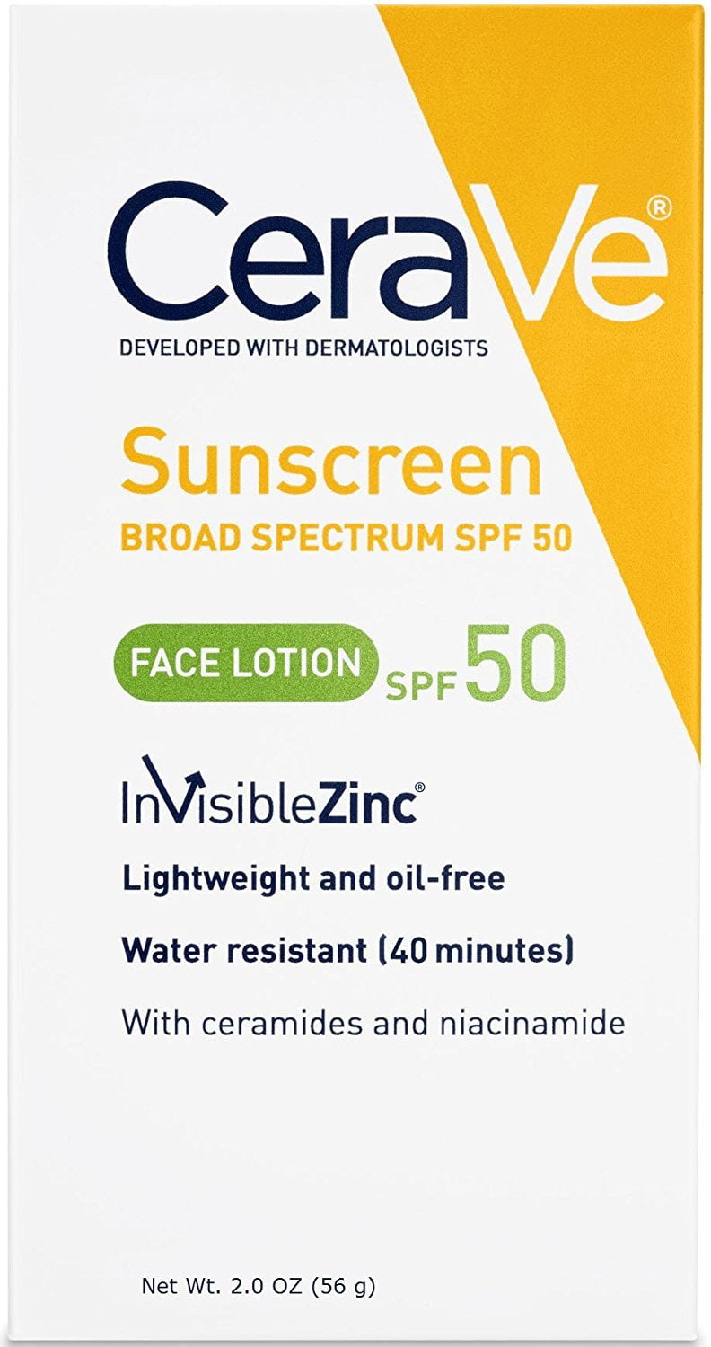 cerave mineral sunscreen lotion spf 50 face lotion with zinc oxide