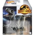 thumbnail image 6 of Hot Wheels Jurassic Park Velociraptor 'Beta' Dino Character Car, 1:64 Scale Toy Collectible, 6 of 6
