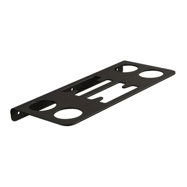 Soporte para raquetas de tenis de pared, proporciona espacio para 4 pelotas y 4 raquetas, organizador para almacenar raquetas y pelotas.