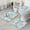 Pioneer Flower Floral, variant on Pioneer Flower Floral Print Pattern Bathroom Rugs Sets 3 Piece,Toilet Cover Set,Absorbent Non Slip Bathroom Mats Sets with U-Shaped Contour Rug Toilet Rug Set