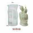 thumbnail image 1 of ICQOVD Family Perfume Candle Moulds Human Body Candle Wax Making Soap New, 1 of 2