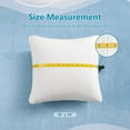 thumbnail image 2 of 18 × 18 Throw Pillow (Pack of 4) Memory Foam Pillow Insert - Square Accent Pillow for Decorative Cushion Bed Couch Sofa - Non-Deforming Over Time, 2 of 7
