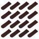 thumbnail image 1 of Calcetines Protectores para Patas de Silla Uxcell 20Pcs Calcetín de Muebles Tejido para Pisos de Madera Marrón Oscuro, 1 of 7