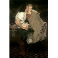 thumbnail image 2 of Alma-Tadema, Sir Lawrence 13x18 Black Ornate Wood Framed with Double Matting Museum Art Print Titled - The Honeymoon (Reign of Augustus), 2 of 4