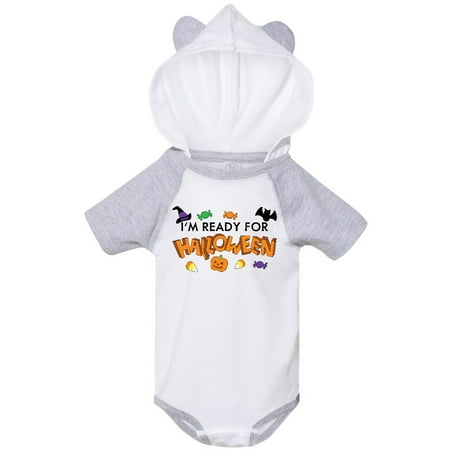 

Inktastic I m Ready for Halloween Gift Baby Boy or Baby Girl Bodysuit
