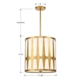thumbnail image 7 of Crystorama Lighting - Royston - 4 Light Pendant In Modern and Contemporary, 7 of 7