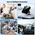 thumbnail image 2 of UTAH-Tablet Holder for Car Dashboard, Universal iPad Mount Suction Cup Base with 360°Adjustable Ball, Long Arm Car Mount Clamp for All 7" - 11.5" iPad Pro, Mini, Samsung Tab, Nexus, 2 of 4