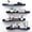 Navy Blue Floating Corner Shelves, variant on 4 Tier Floating Corner Shelves Set of 4, Rustic Pine Wood Floating Corner Wall Shelf for Wall Décor Storage, L Shaped Corner Shelf Wall Mount for Bedroom,Living Room,Bathroom,Kitchen,