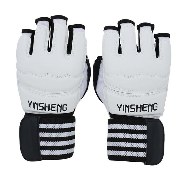 Guantes de kickboxing, guantes de MMA, guantes de entrenamiento de medio dedo, guantes de bolsa de artes marciales mixtas, guantes de lucha SG