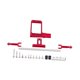 thumbnail image 2 of Servo Mount 1/10 RC Reemplazo de rastreadores Piezas de bricolaje Profesional Kit de cilindro de dirección hidráulica completa para accesorios Rojo, 2 of 10